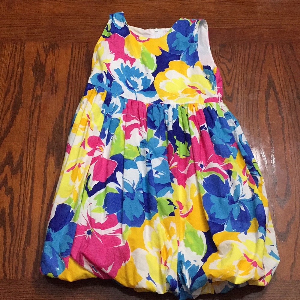 Colorful Floral Child’s Dress